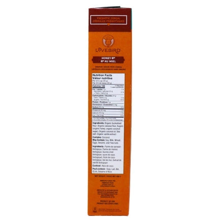 Lovebird Organic Grain-Free Honey O's Cereal
