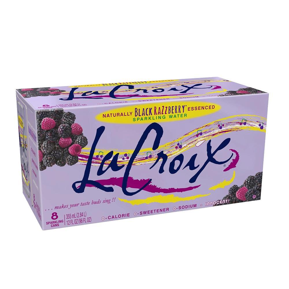 La Croix Black Razzberry Sparkling Water Case