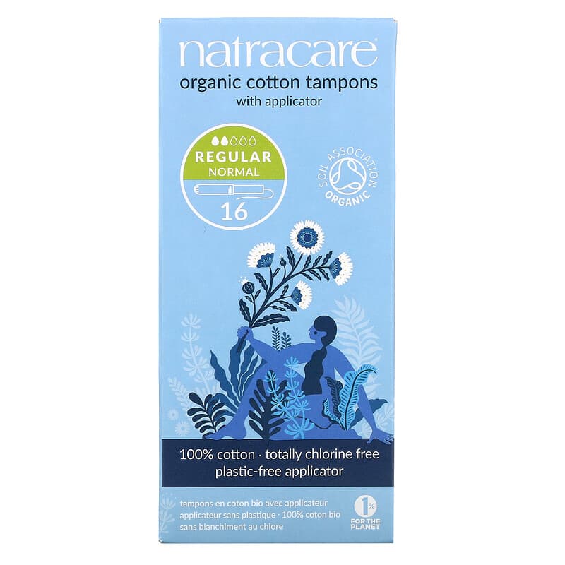 Organic Regular With Applicator Tampons