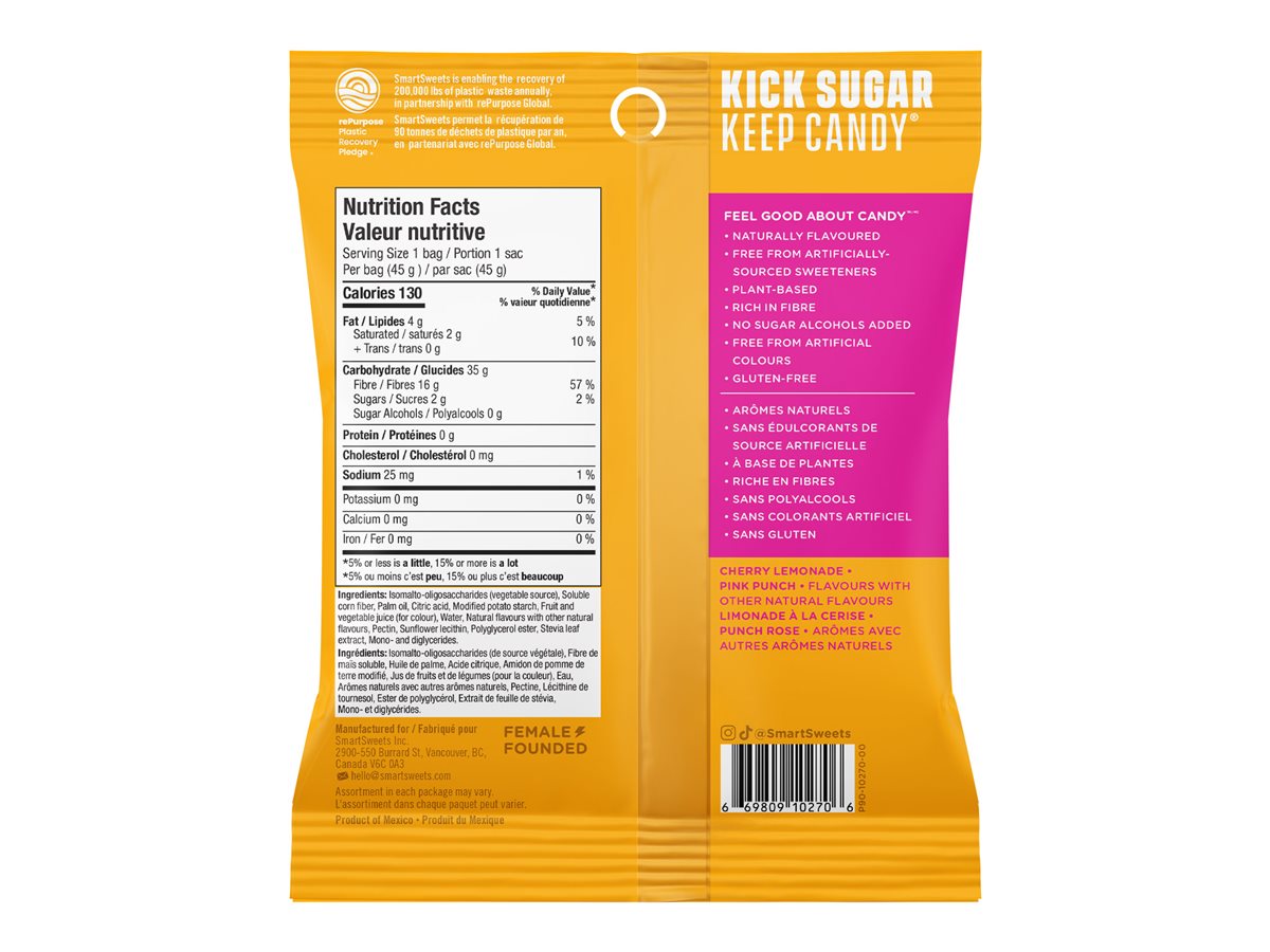 Smart Sweets Low-Sugar Sweetchews Candy
