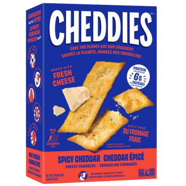 Spicy Cheddar Cheesy Crackers