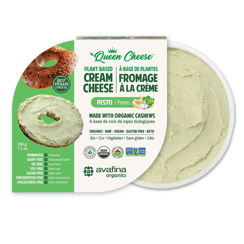 Organic Pesto Vegan Cream Cheese