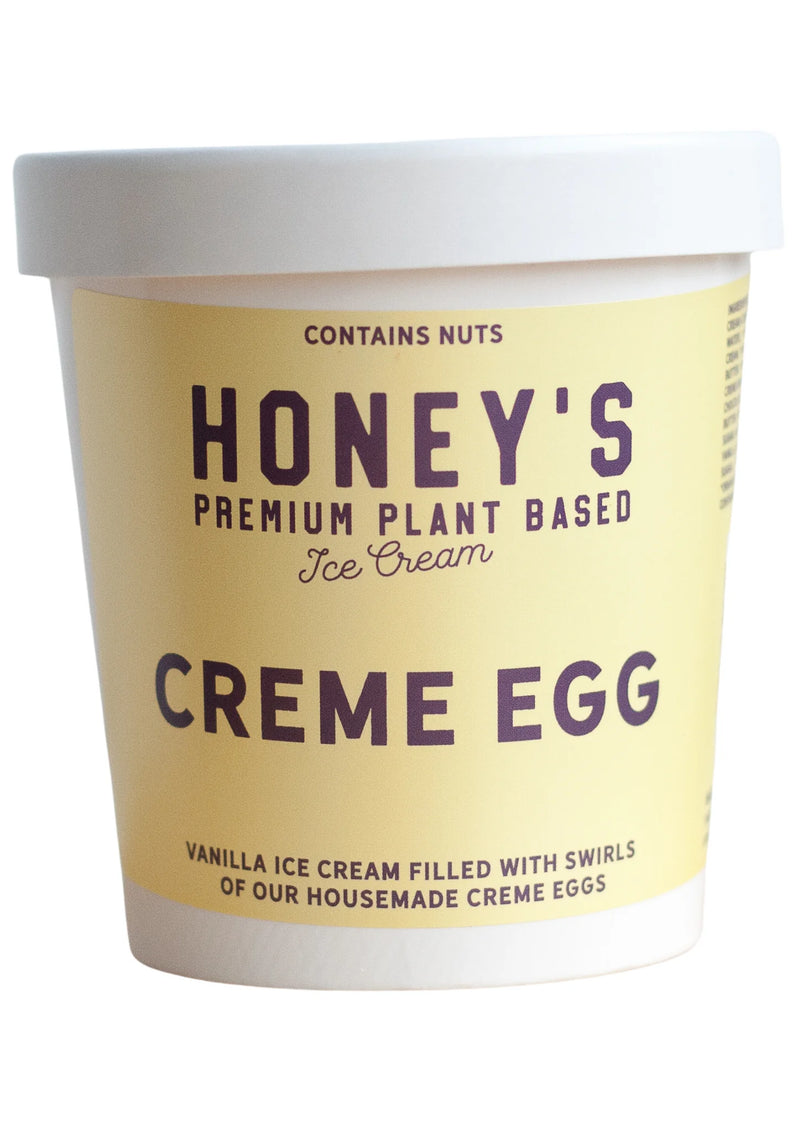 Premium Plant-Based Creme Egg Ice Cream
