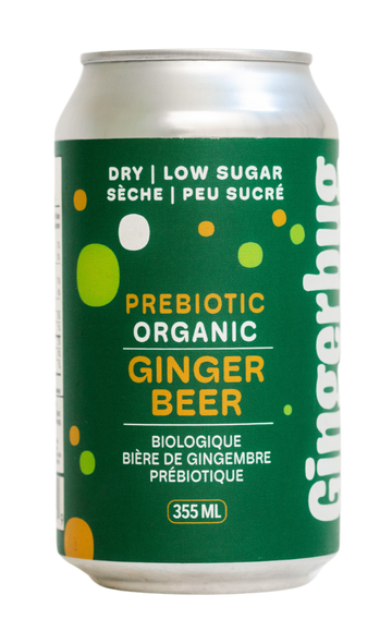 Dry Prebiotic Organic Ginger Beer