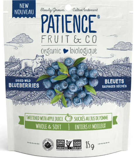 Organic Dried Blueberries With Juice