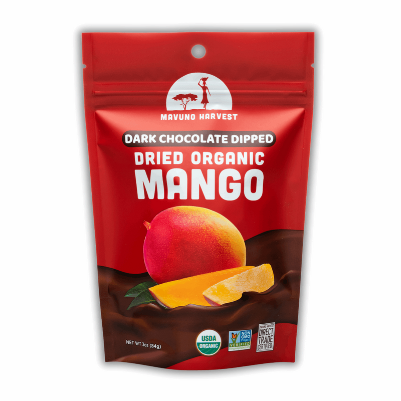 Organic Dark Chocolate Dipped Dried Mango