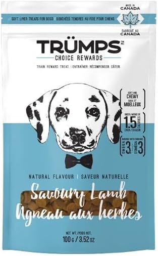 Trumps Natural Savoury Lamb Treats for Dogs