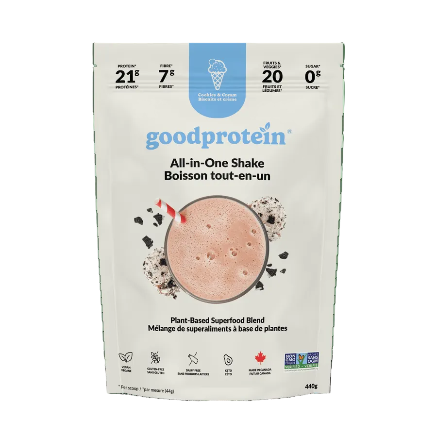 Cookies & Cream Plant-Based All-in-One Protein