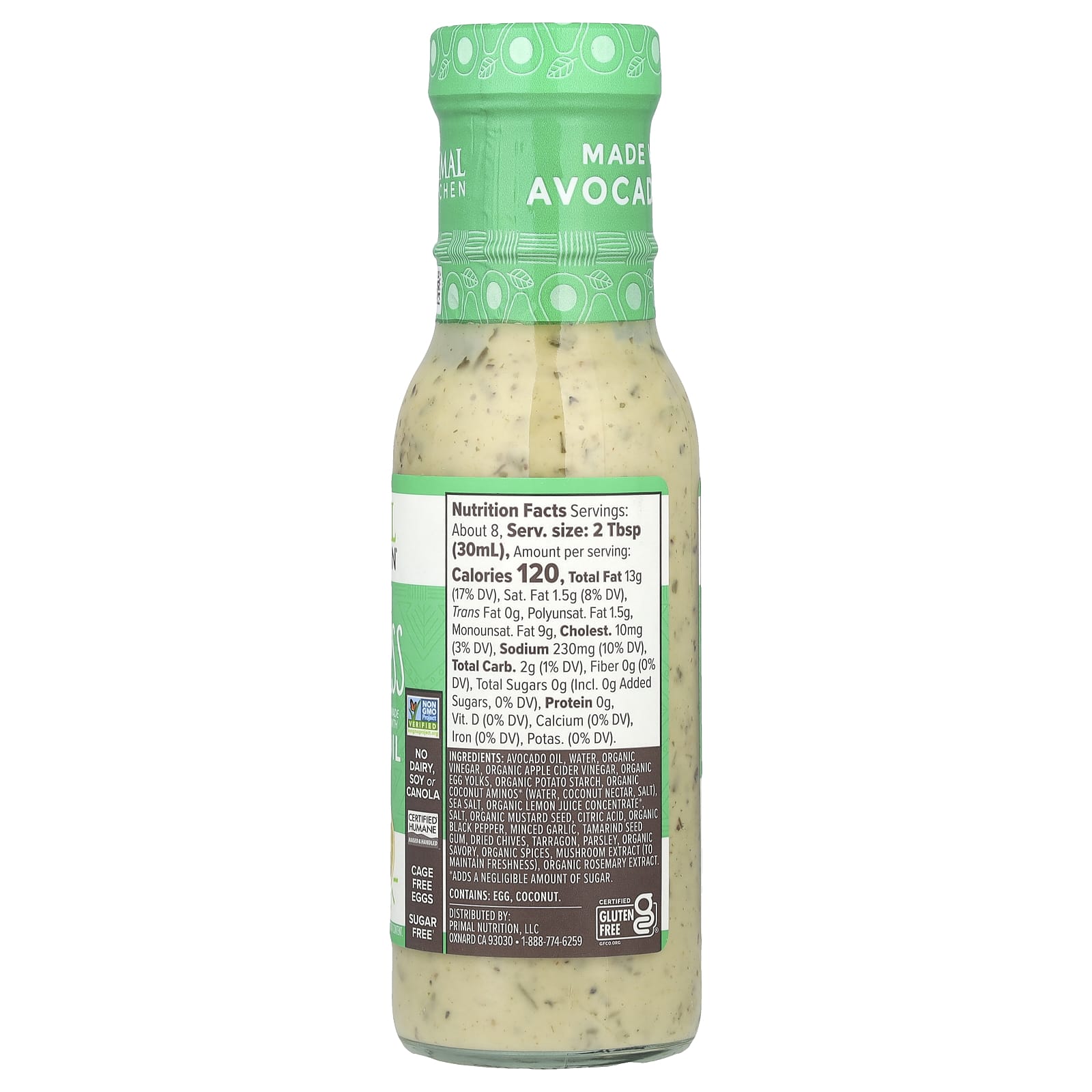 Primal Kitchen Green Goddess Dressing