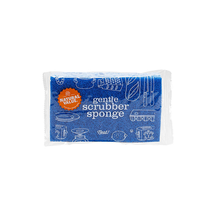 Natural Value Gentle Scrubber Sponge