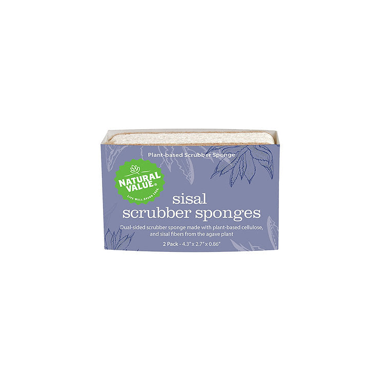 Natural Value Sisal Scrubber Sponges