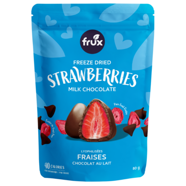 Frux Freeze Dried Milk Chocolate Strawberries