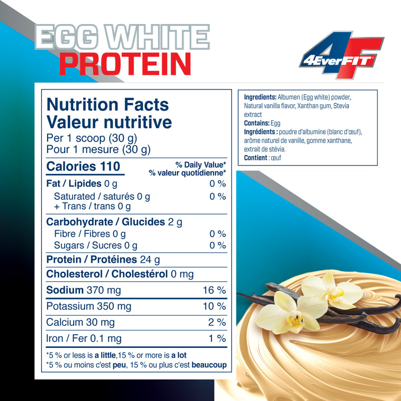 French Vanilla Egg White Protein