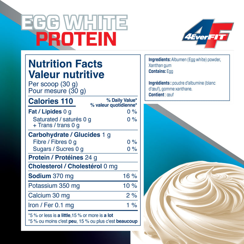 Unflavoured Egg White Protein