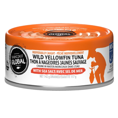 Wild Yellowfin Tuna with Sea Salt