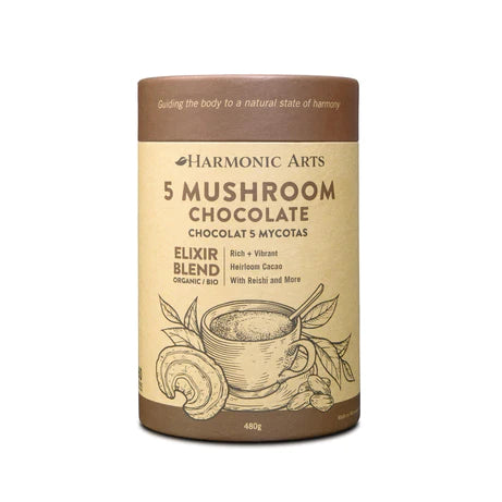 5 Mushroom Chocolate Elixir Blend