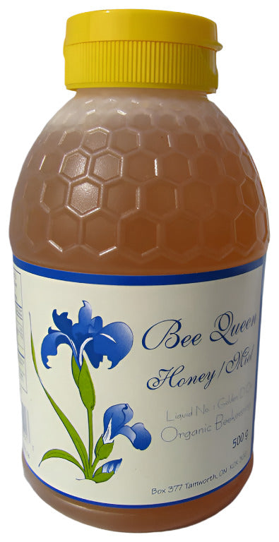 Bee Queen Organic Wildflower Honey Squeeze