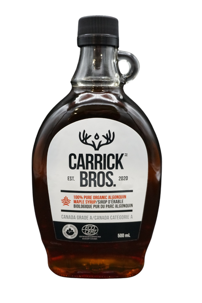 100% Pure Organic Algonquin Grade A Maple Syrup