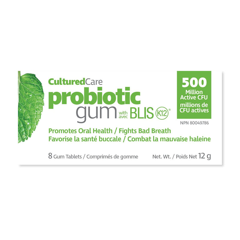 Spearmint Peppermint Probiotic Gum