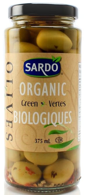 Organic Green Olives