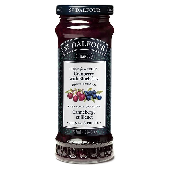 St. Dalfour Cranberry & Blueberry Fruit Spread