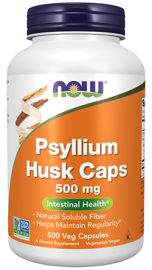 Now Psyllium Husk - 500mg