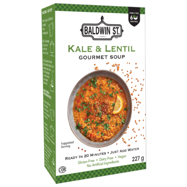 Kale & Lentil Gourmet Soup