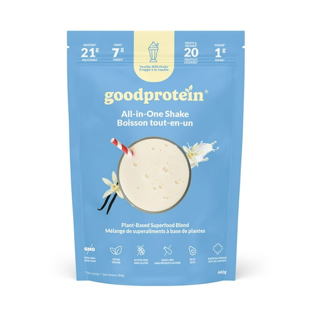 Good Protein Vanilla Milkshake Plant-Based All-in-One Shake