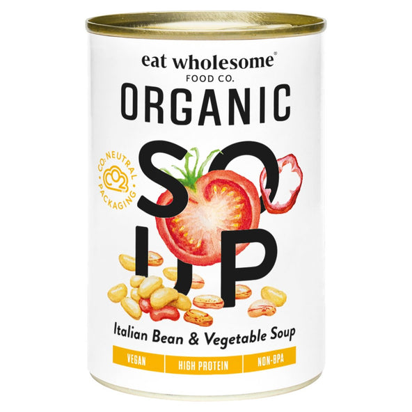 Vegan Organic Italian Bean & Vegetable Soup