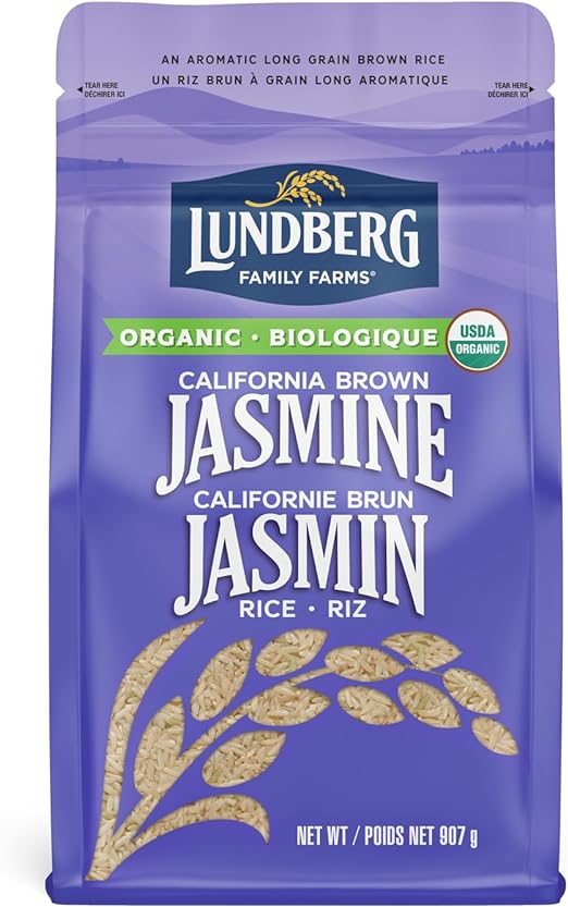 Organic California Brown Jasmine Rice