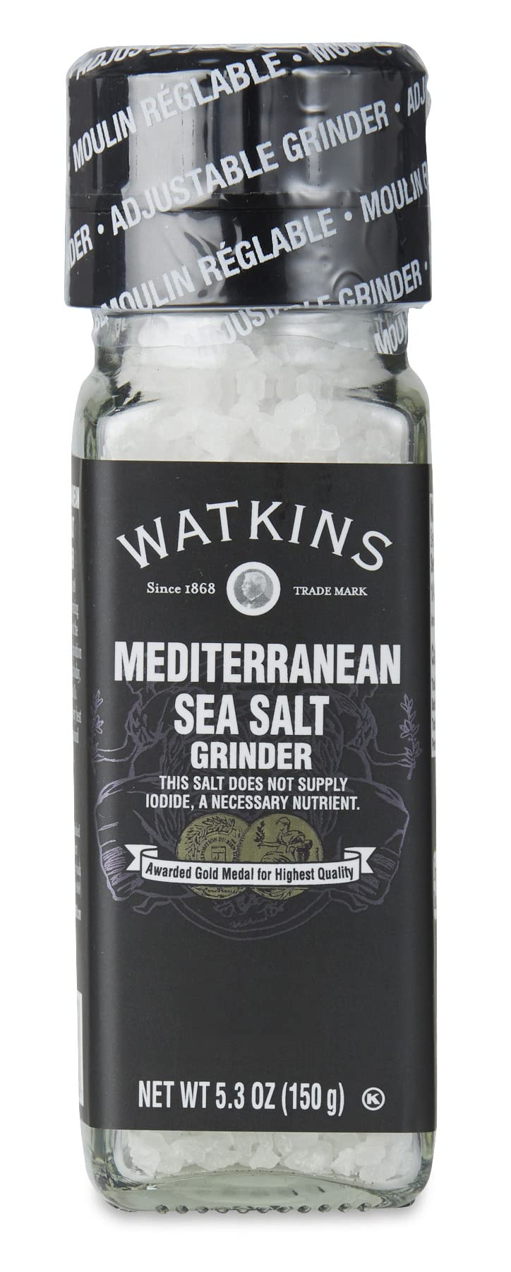 Mediterranean Sea Salt Grinder