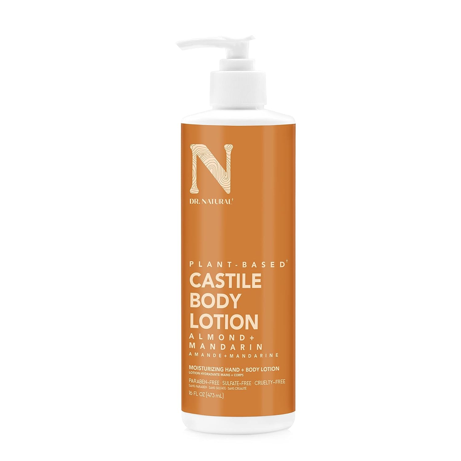 Plant-Based Almond + Mandarin Castile Body Lotion