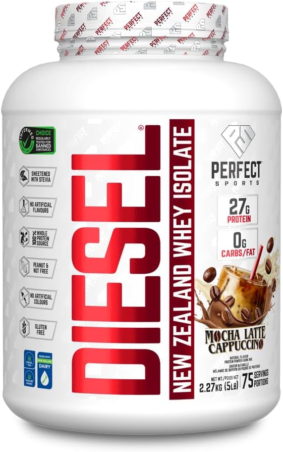 Mocha Latte Cappuccino Diesel New Zealand Whey Protein Isolate