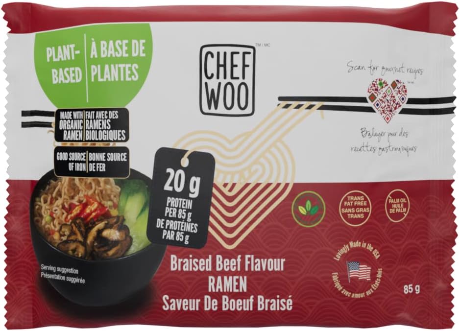 Plant-Based Braised Beef Ramen