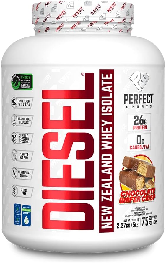 Chocolate Wafer Crisp Diesel New Zealand Whey Protein Isolate