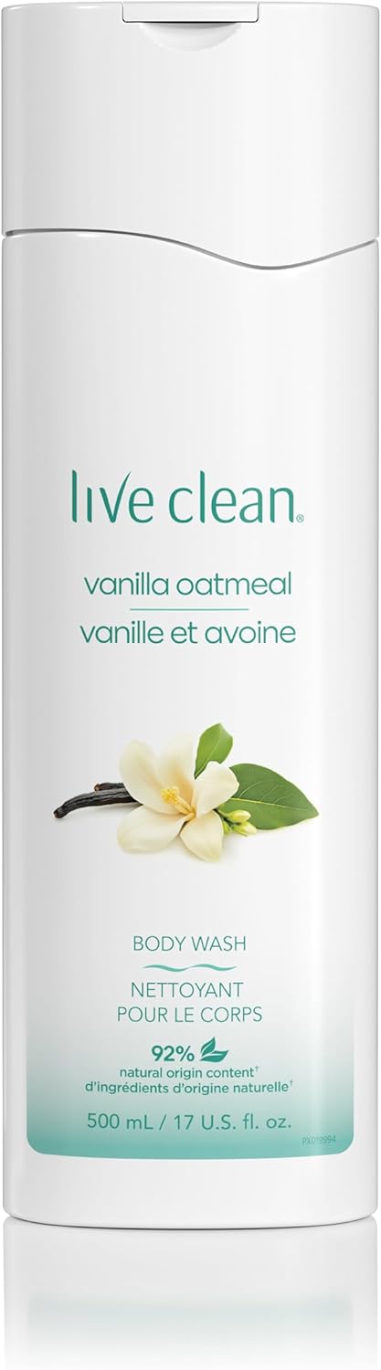 Live Clean Vanilla Oatmeal Body Wash