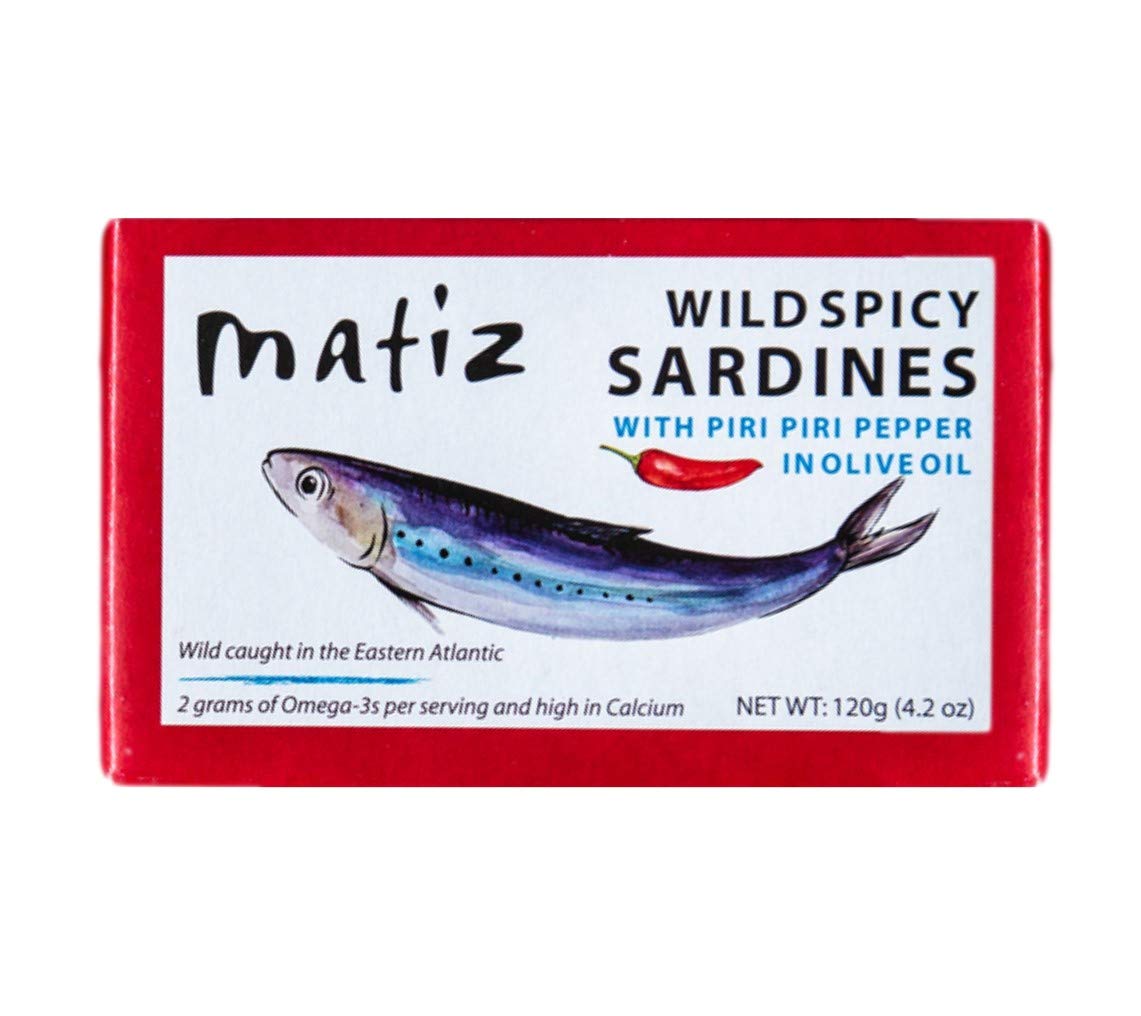 Spicy Sardines with Piri Piri in Oil