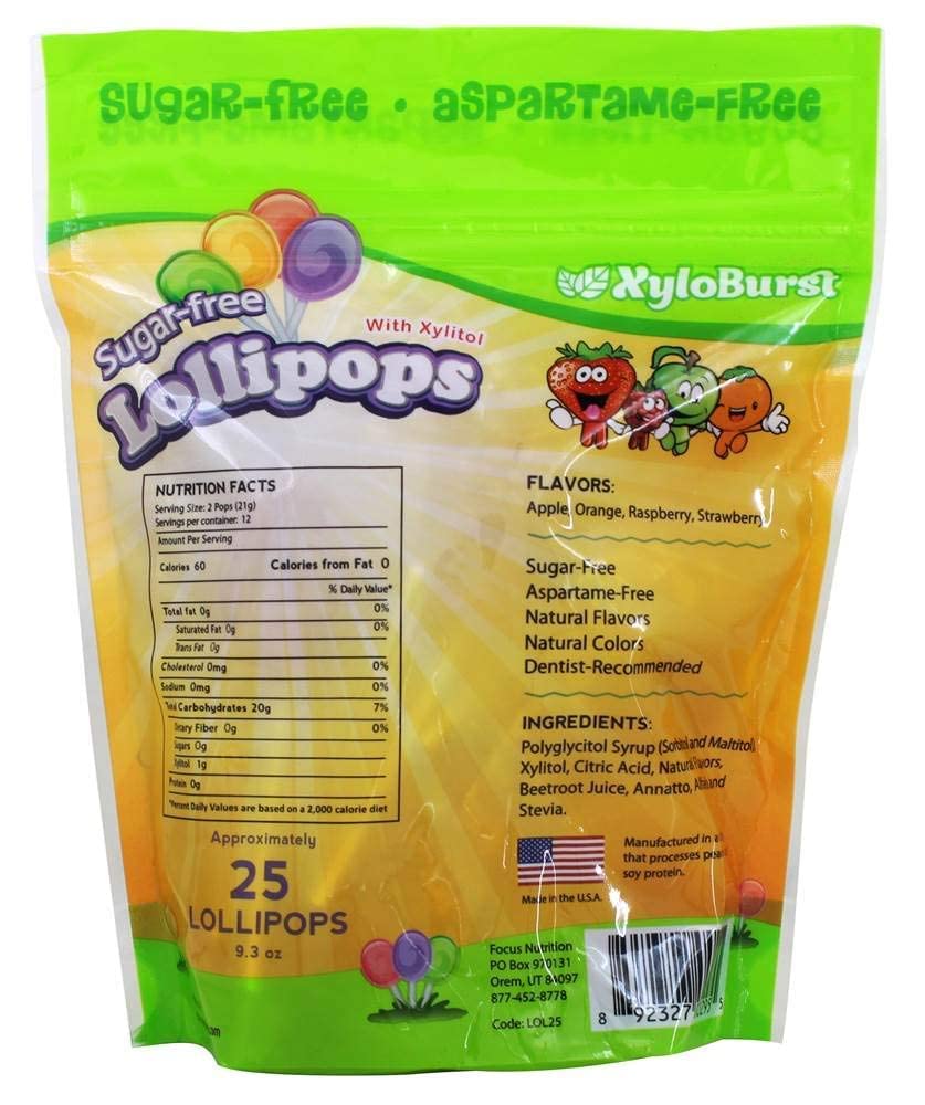 Sugar-Free Lollipops with Xylitol