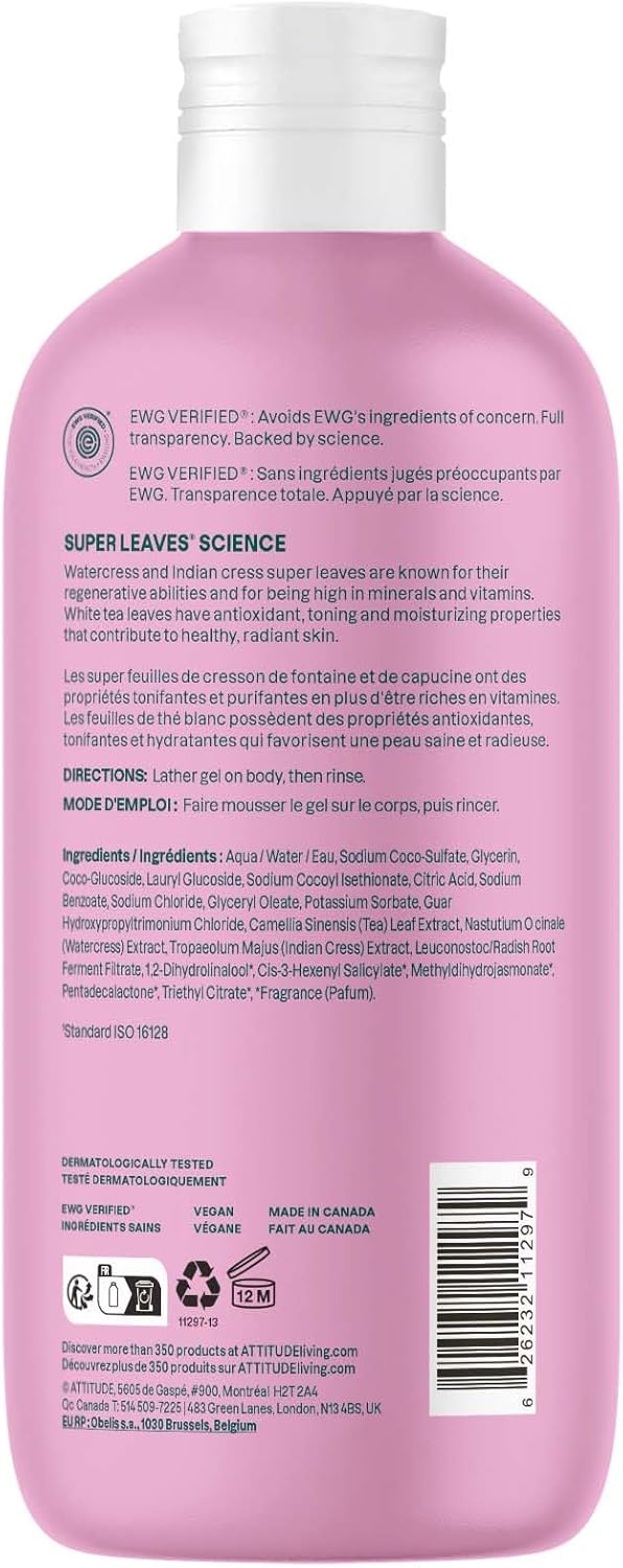 Attitude Coconut & Wild Berries Shower Gel