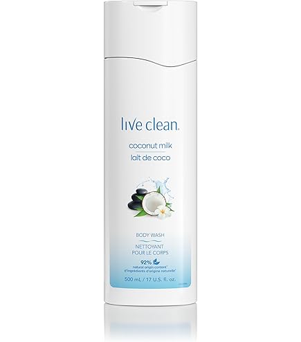 Live Clean Coconut Milk Body Wash
