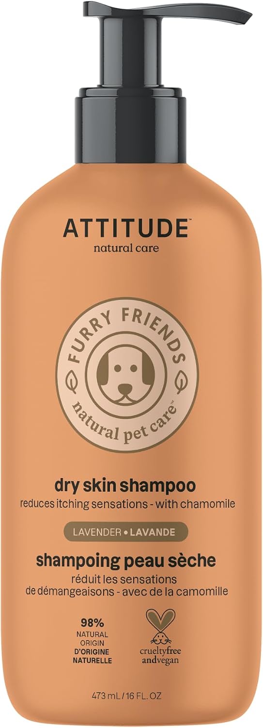 Attitude Lavender Dry Skin Shampoo for Pets