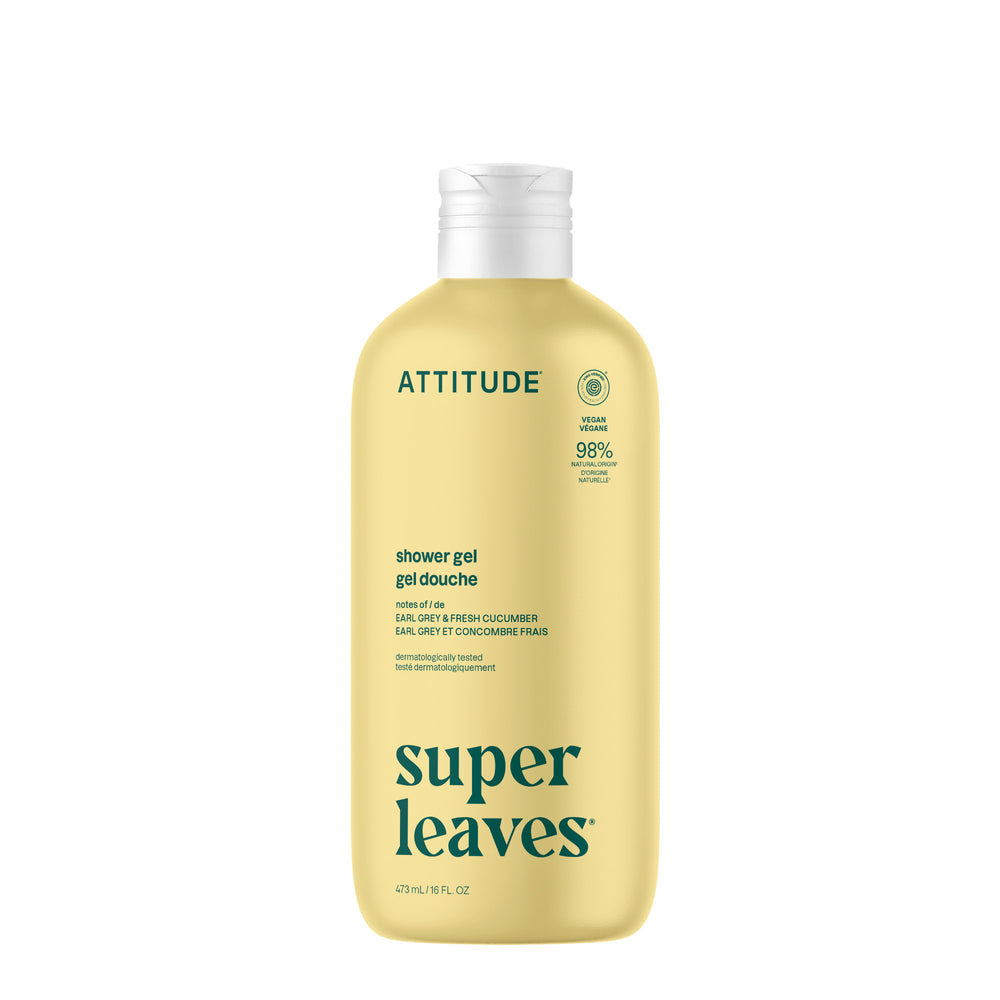 Attitude Earl Grey & Fresh Cucumber Shower Gel
