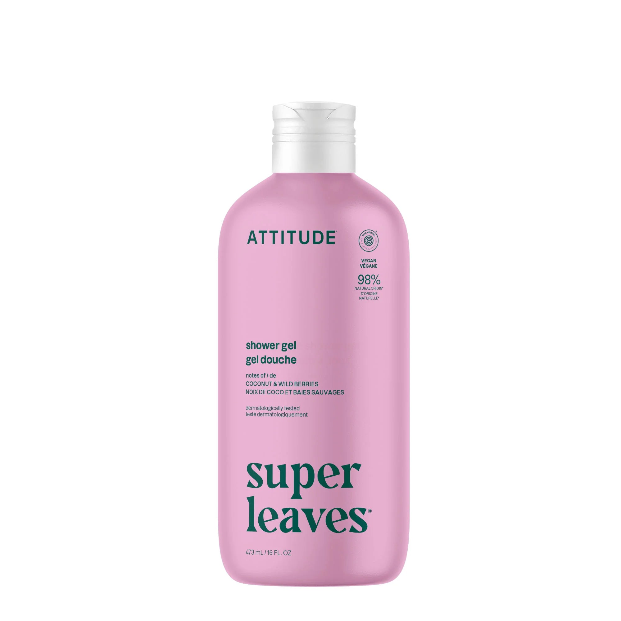 Attitude Coconut & Wild Berries Shower Gel