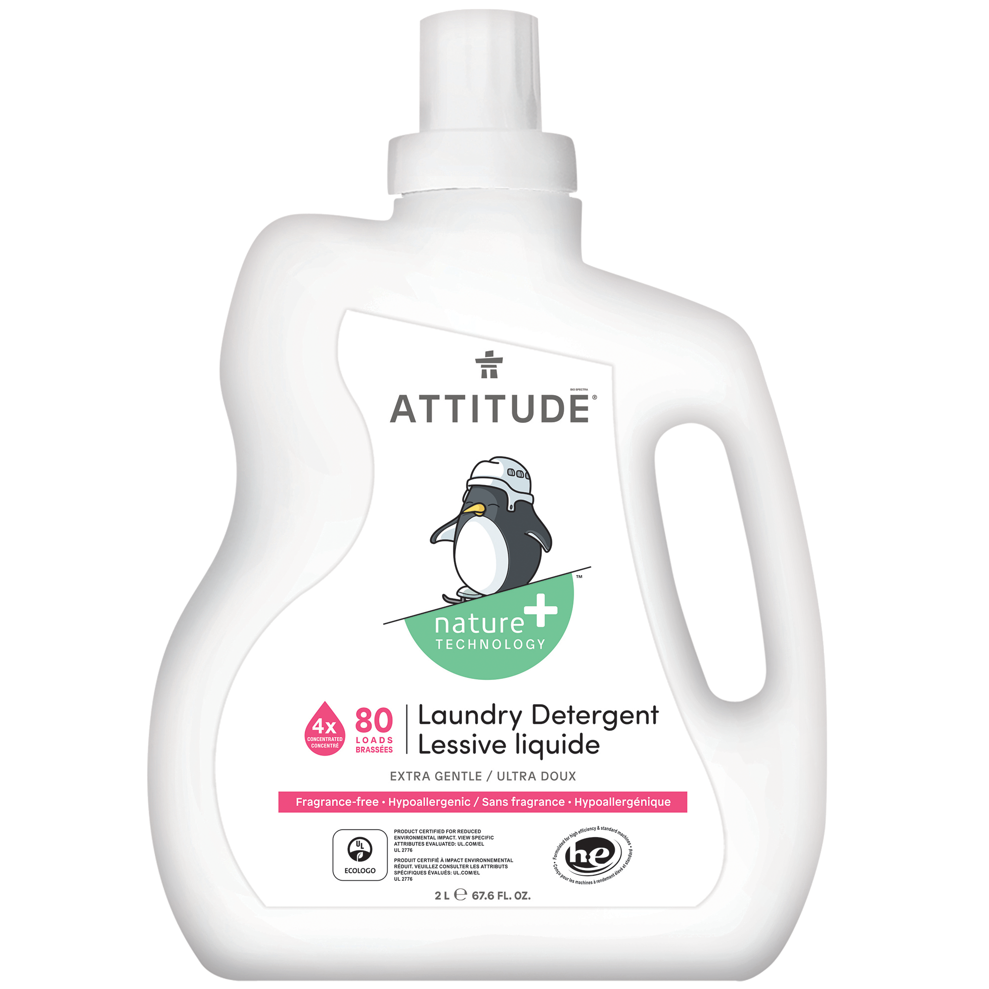 Attitude Fragrance Free Laundry Detergent