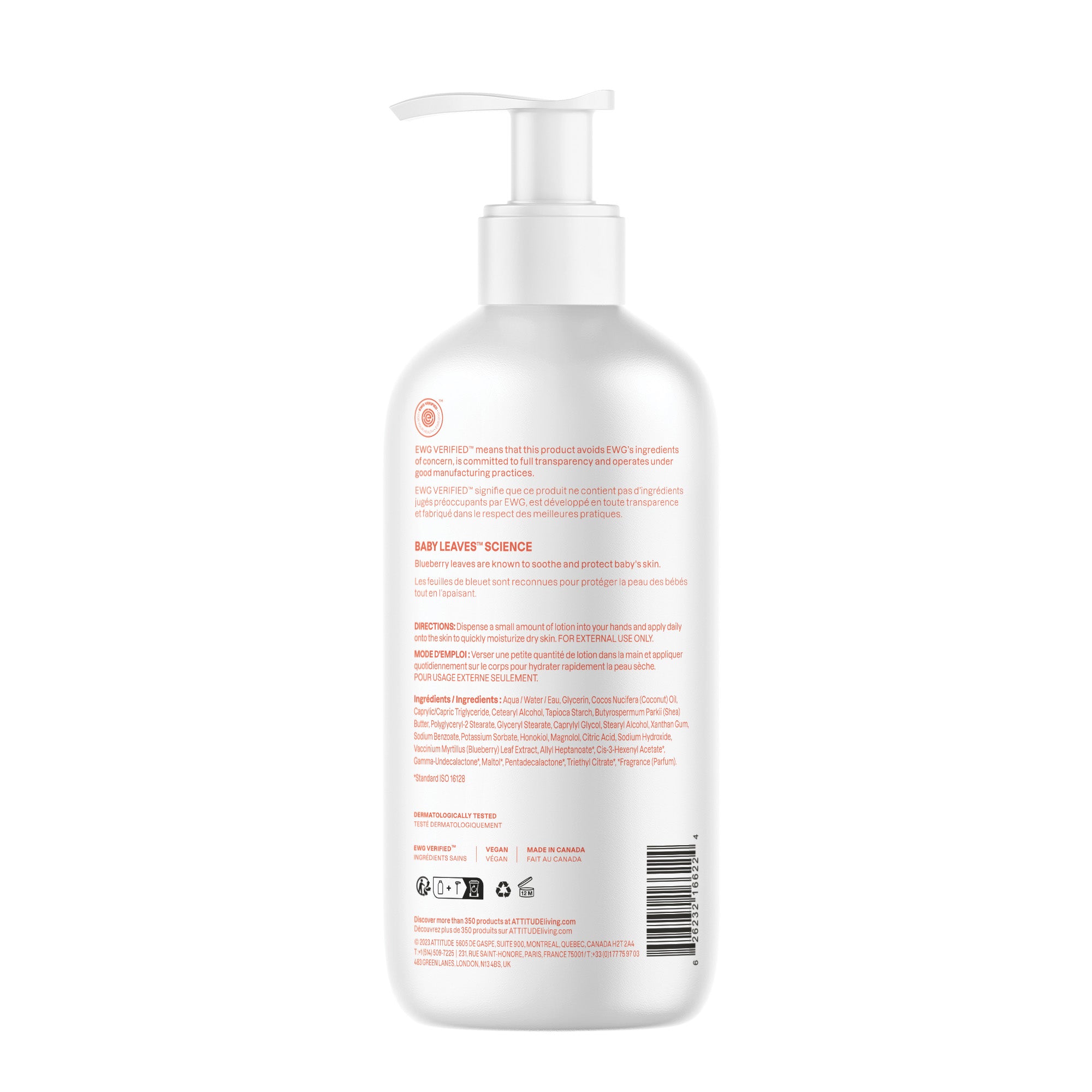 Baby Leaves Body Lotion Pear Nectar