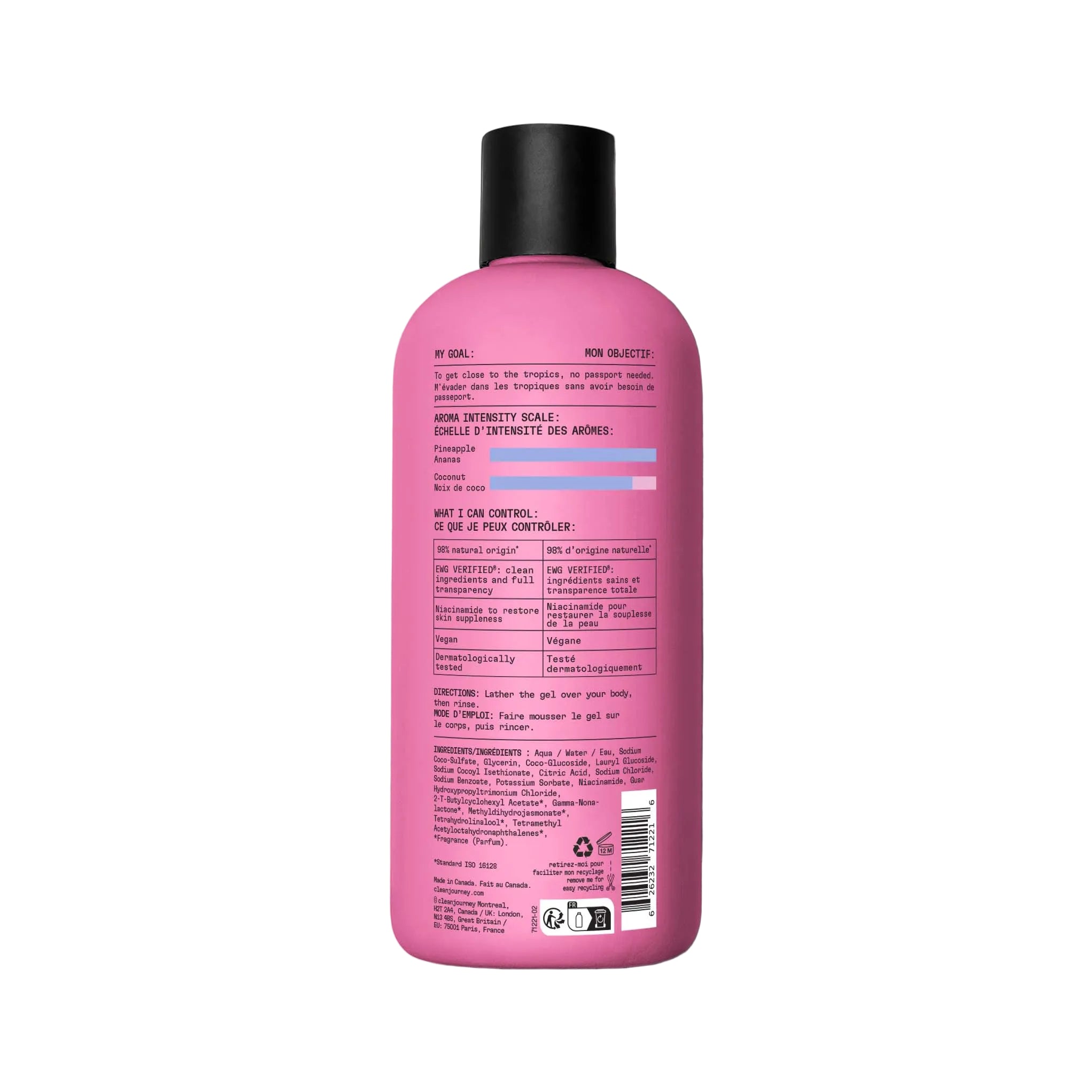 cleanjourney Tropical Tango Shower Gel