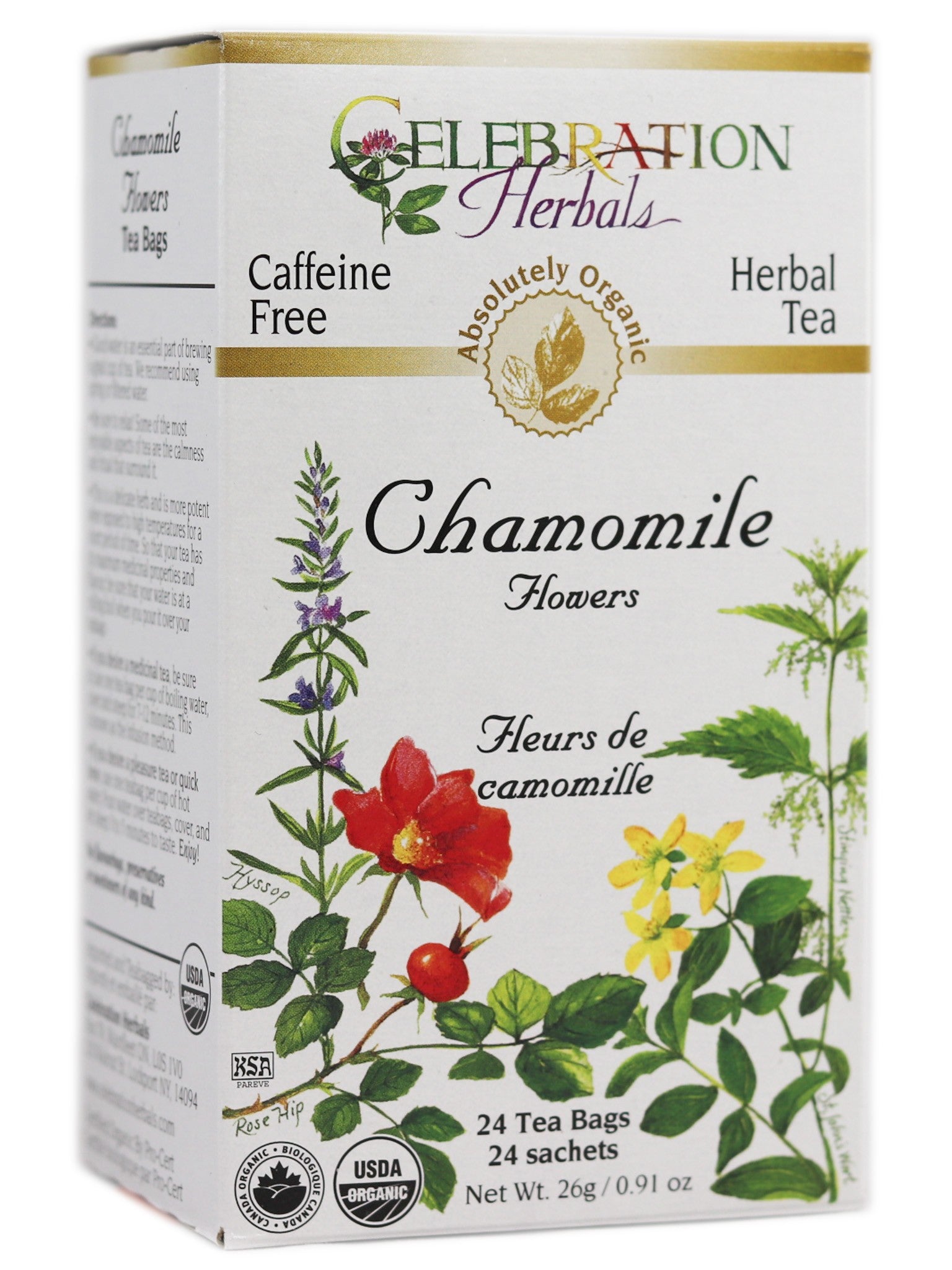 Celebration Herbals Organic Chamomile Tea