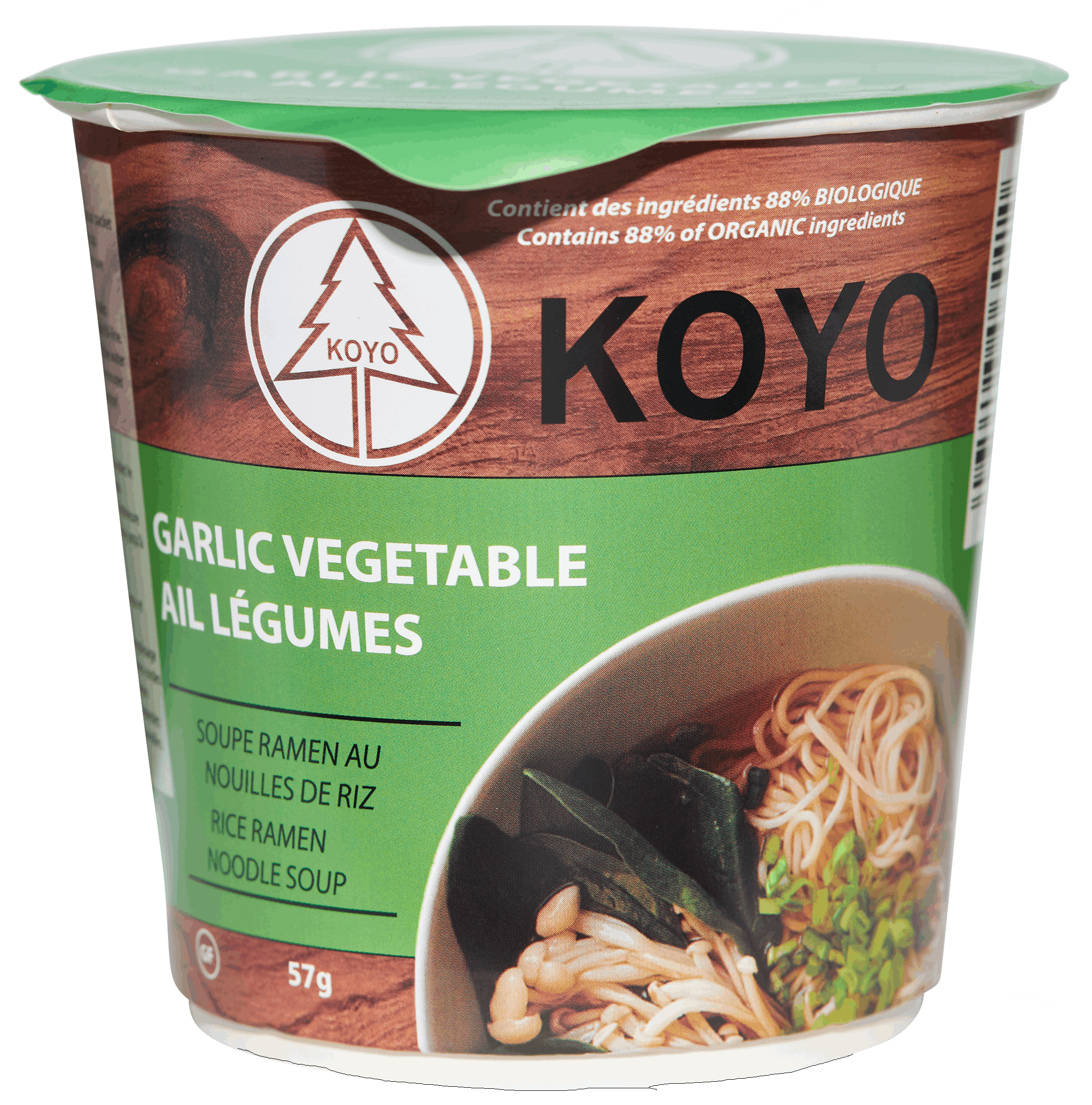 Gluten-Free Garlic Vegetable Rice Ramen