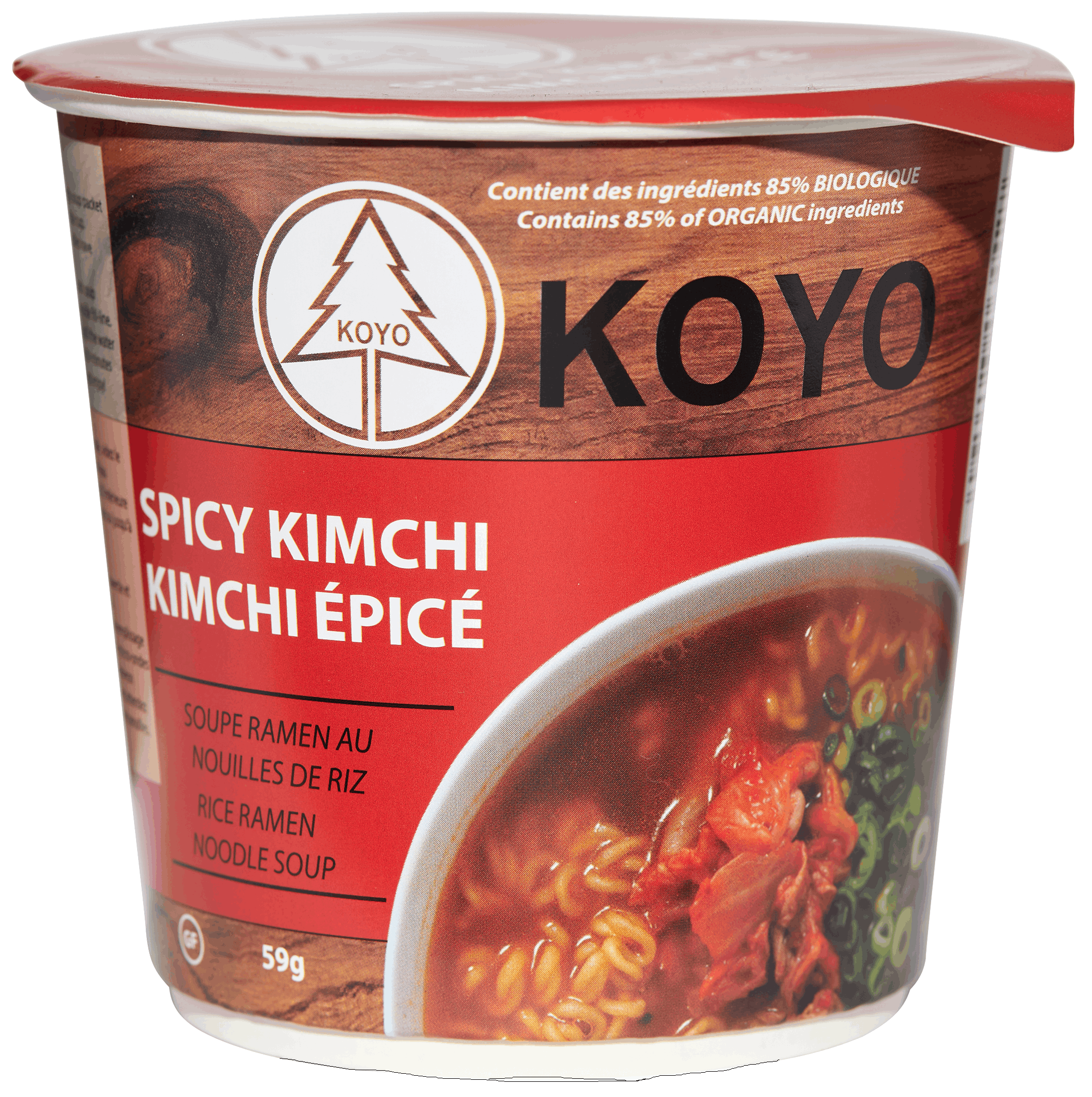 Gluten-Free Spicy Kimchi Rice Ramen