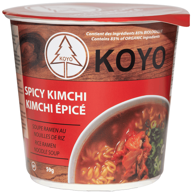 Gluten-Free Spicy Kimchi Rice Ramen